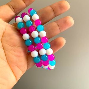 Beautiful crystal beaded bracelet